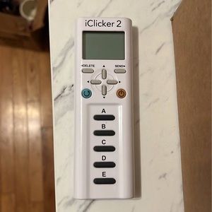 iClicker 2 Student Remote Classroom Response Control Multiple Choice. Minor wear